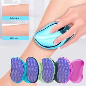 2022 New Physical Hair Removal Glass Silky SmoothHair Removal Tool For Men Women Body Hair Can Be Washed and Used Repeatedly