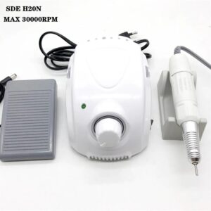 BTmarathon Champion-3 65W Electric Manicure Machine Control Box 30000RPM SDE H200 handle Electric Nail Drill Nail File Set