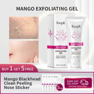 Face Exfoliating Cream Skin Care Whitening Moisturizer Repair Facial Scrub Cleaner Acne Blackhead Treatment Remove Face Cream