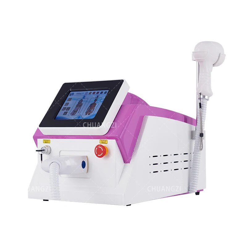 High 2023 808nm Diode Laser Hair Removal Machine Sapphire Contact Cooling Head Painless Laser 755 808 1064 Epilator - Image 4