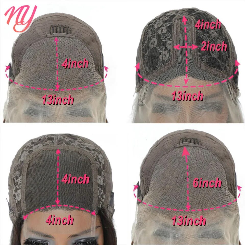 Highlight Lace Front Wig Human Hair Body Wave Ombre Colored Honey Blonde Lace Frontal Human Hair Wigs Ombre Lace Front Wig - Image 5