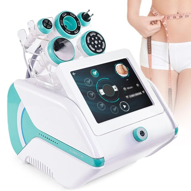 New Arrivale Ultrasonic 5 in1 80k Vacuum Cavitation 2.0 RF Slimming Skin Tightening Body Contouring Fat Reduction Beauty Machine - Image 3