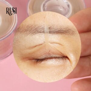 RISI Under Eye Lash Cut Shaped Eyelash Extension Medical Silicone Gel Adhesive LashTape Sensitive