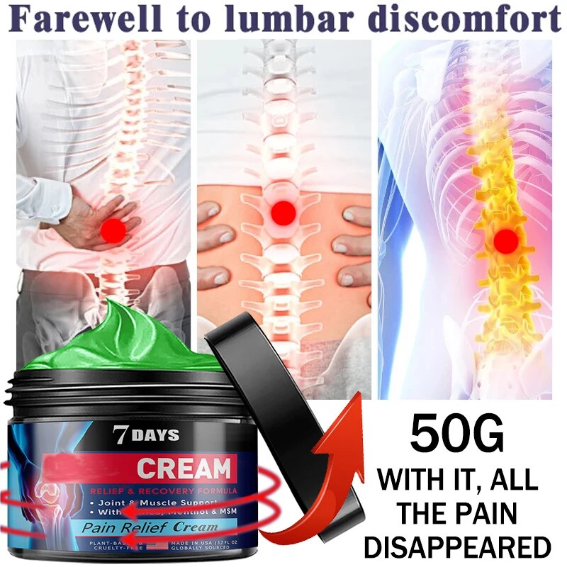 Rheumatic Joint Pain Relief Cream - Helps Relieve Pain From Muscle Fatigue, Stiffness, Back Pain, Arthritis and Sprains - Image 6