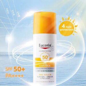 SPF 50 Original Eucerin Sunscreen Oil Control Facial Sunblock Oily Waterproof Sensitive Skin UV Protection Sunscreen 50ML