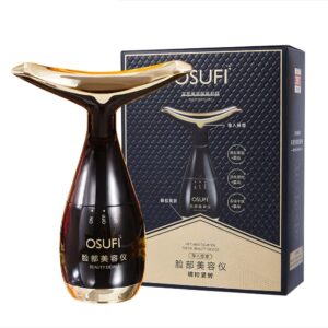 Sonic Vibration Neck Beauty Device Facial Massager Fade Lines Reduce Wrinkles Double Chin Tighten Skin Face Lifting Machine