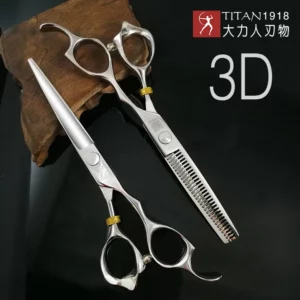 free shipping titan Professional barber tools hair scissor